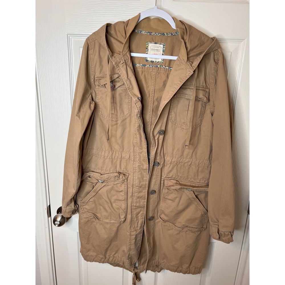 Old Navy mid thigh length Utility Jacket